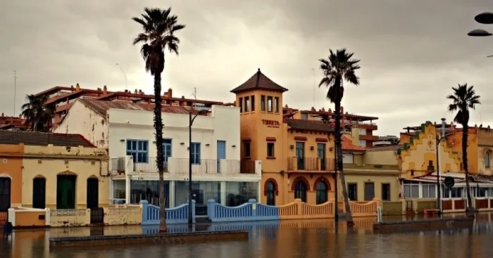 I Capture The View After Storm Gloria On The Valencia Coast, Spain