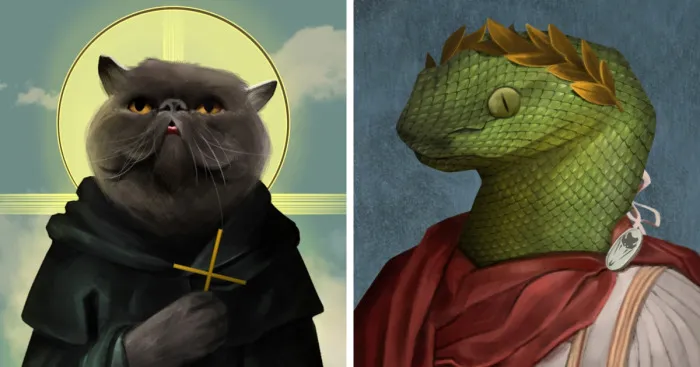 I Draw Classic Animal Paintings
