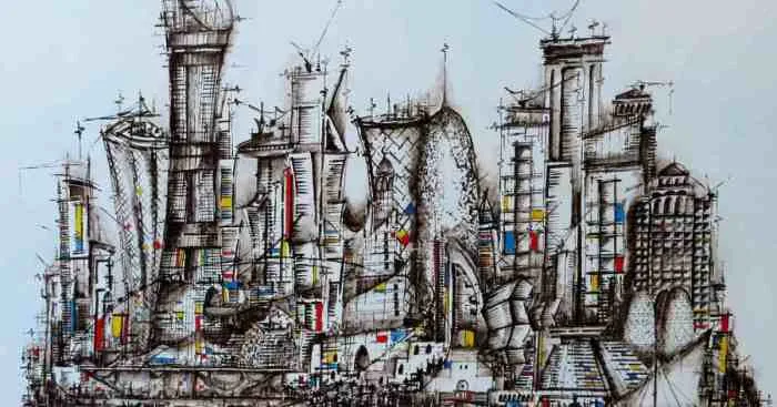 This Artist Portrays The Skylines Of Cities In A Surreal Way