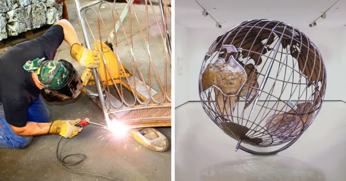 We Turn Scrap Metal Into Art To Protect The Planet From Even More Waste