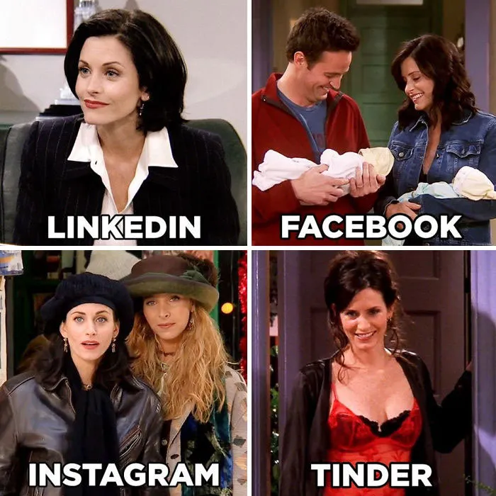 Courteney Cox como Monica Geller