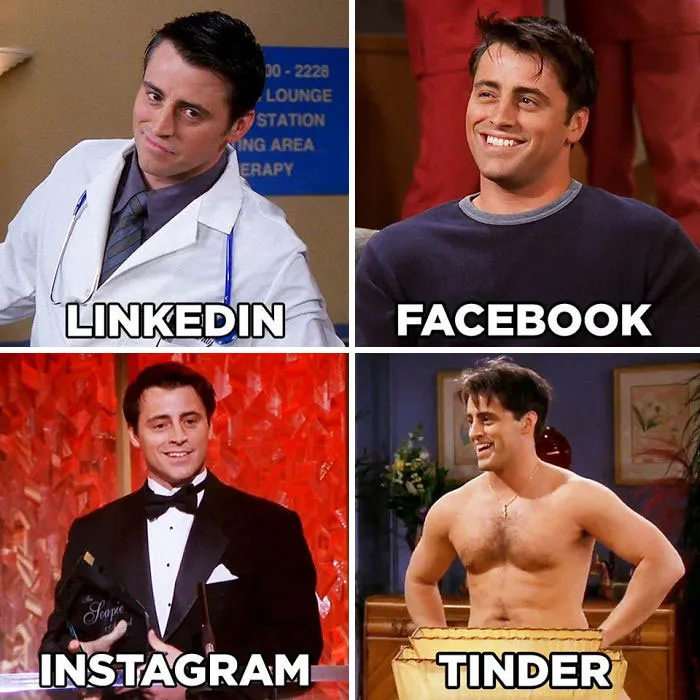 Matt Leblanc como Joey Tribbiani