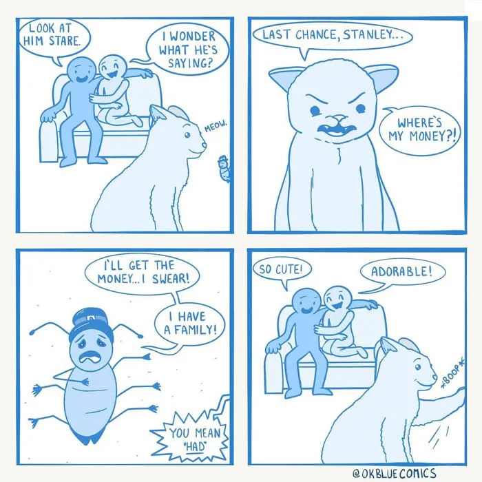 My 30 OkBlue Comics That Are A Result Of Insomnia And Boredom