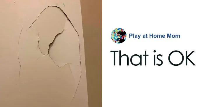 Parents Are Loving This Mom's Concept On Punishing Her Daughter For Putting A Hole In The Wall