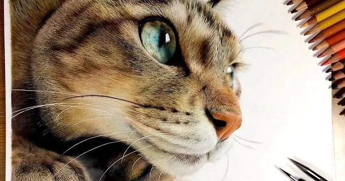 23 Hyper-Realistic Artworks Of Cats That Are Hard To Believe Aren't Photographs By A Japanese Artist