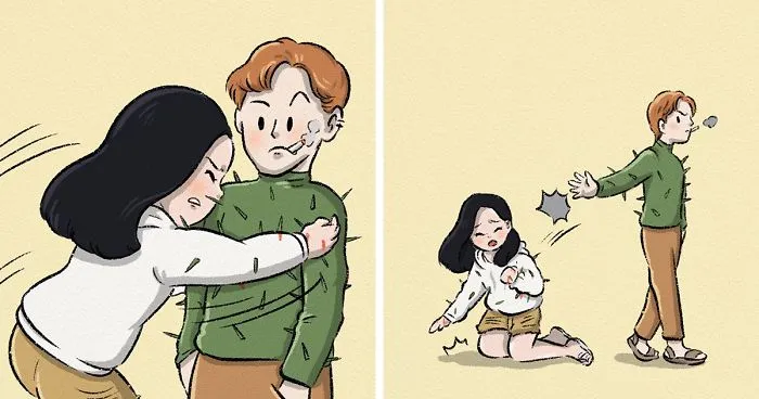 Thai Illustrator Makes Colorful Comics That Take Unexpected Turns And Here Are 18 Of The Best Ones