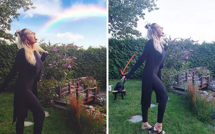 Girl Exposes The Truth Behind Those ‘Perfect’ Instagram Photos With 30 Side-By-Side Pics