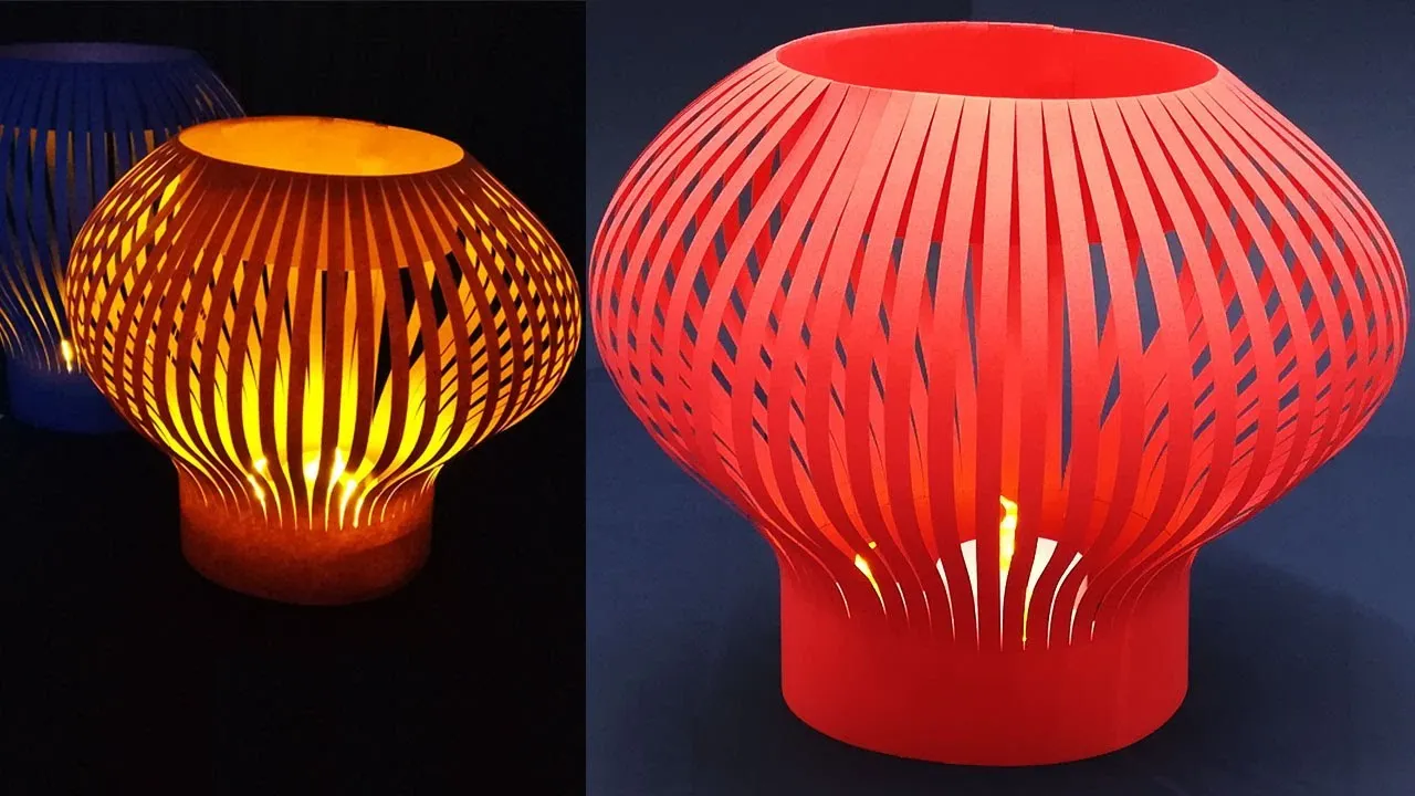 Lantern Making Easy Tutorial  At Home