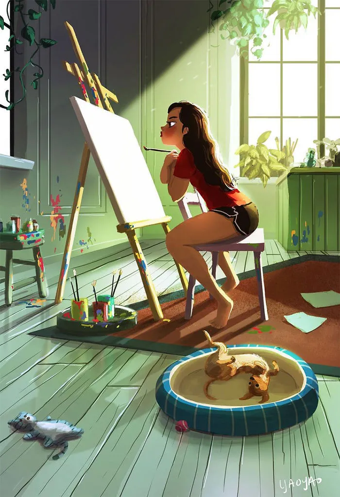 If You're Not Sure What Pet You're Going To Get In The Future, This Artist's Illustrations Might Help You Decide (30 New Pics)