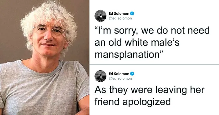 Women Tell Man Not To Mansplain "Men In Black" To Them, Turns Out He's The Writer