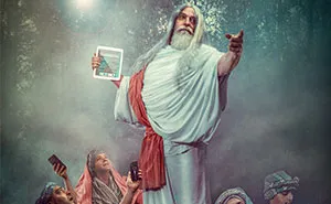 I Wanted To Show You How Religion Based On Technology Would Look