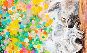 'dreaming Of Better Days' All Proceeds From This Art Print Goes To Bushfire-Affected Wildlife.
