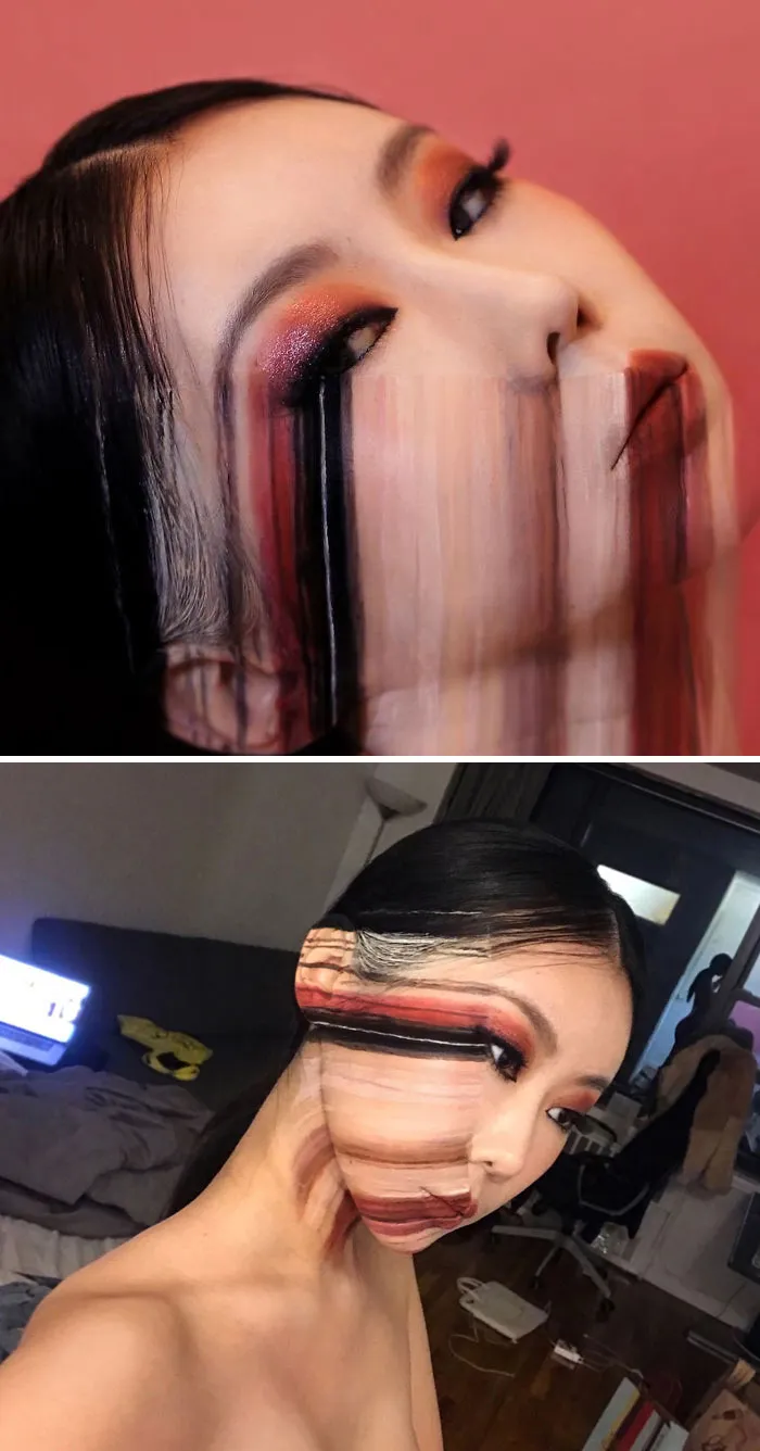 What This Artist Does To Her Face Seriously Messes With People's Minds (30 New Pics)
