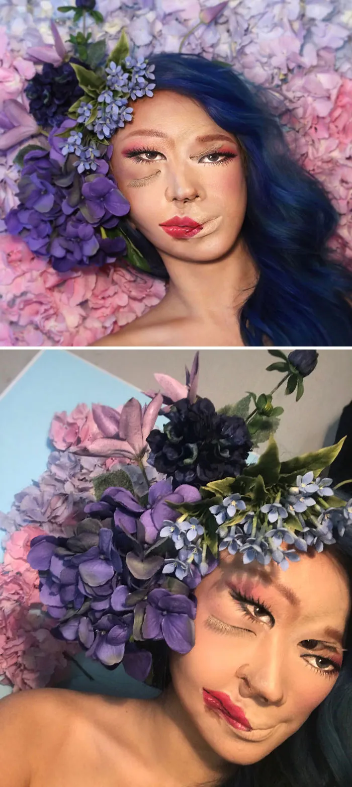 What This Artist Does To Her Face Seriously Messes With People's Minds (30 New Pics)