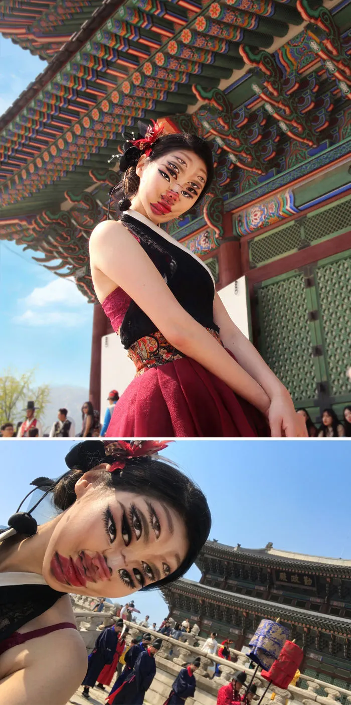 What This Artist Does To Her Face Seriously Messes With People's Minds (30 New Pics)