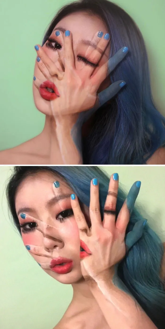 What This Artist Does To Her Face Seriously Messes With People's Minds (30 New Pics)