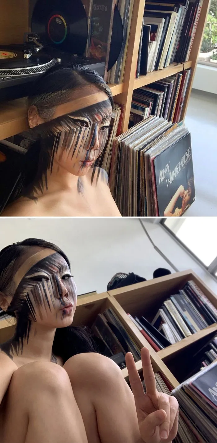What This Artist Does To Her Face Seriously Messes With People's Minds (30 New Pics)