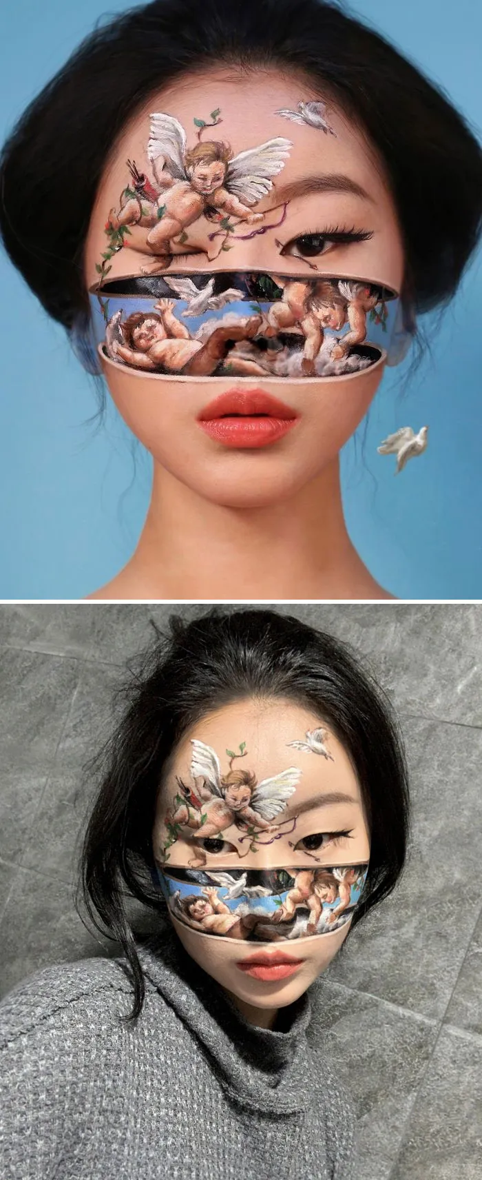 What This Artist Does To Her Face Seriously Messes With People's Minds (30 New Pics)