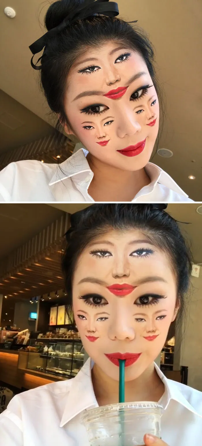 What This Artist Does To Her Face Seriously Messes With People's Minds (30 New Pics)