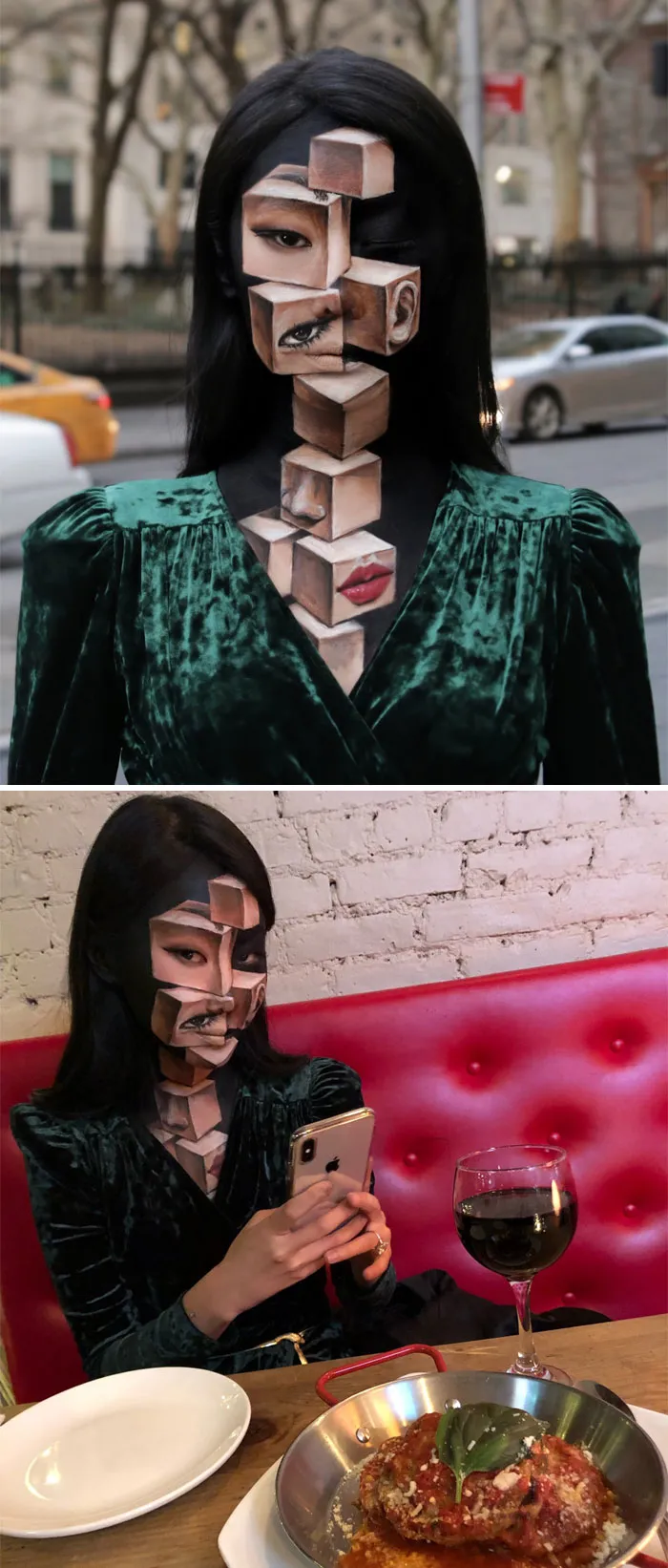 What This Artist Does To Her Face Seriously Messes With People's Minds (30 New Pics)