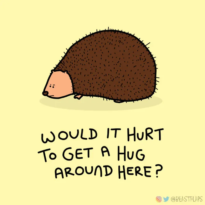 17 Pics Of Funny Grumpy Animals That I Will Continue To Draw Each Day Throughout 2020
