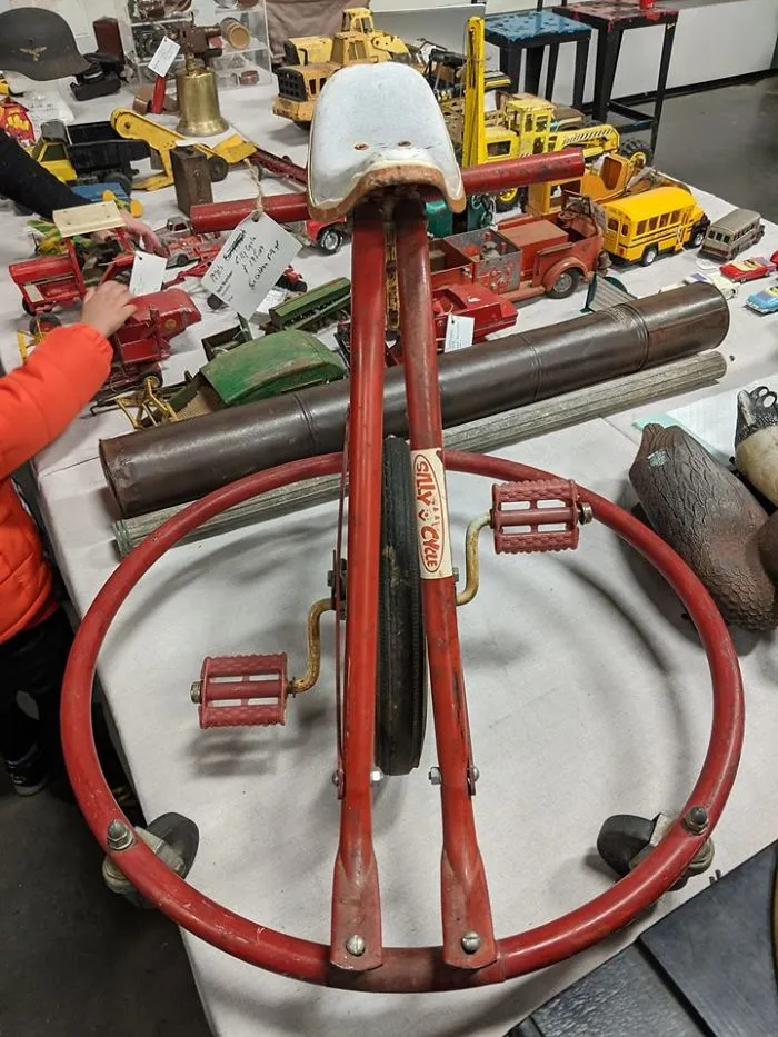 We Just Happened To Go To An Antique Expo In Town Where We Found A Silly Cycle. My Grandfather, Reedy Ellington Mclellan Sr., Invented Them