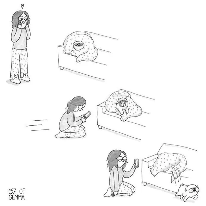 Adorable Comics That Hilariously Sum Up What It’s Like Living With A Dog (New Pics)