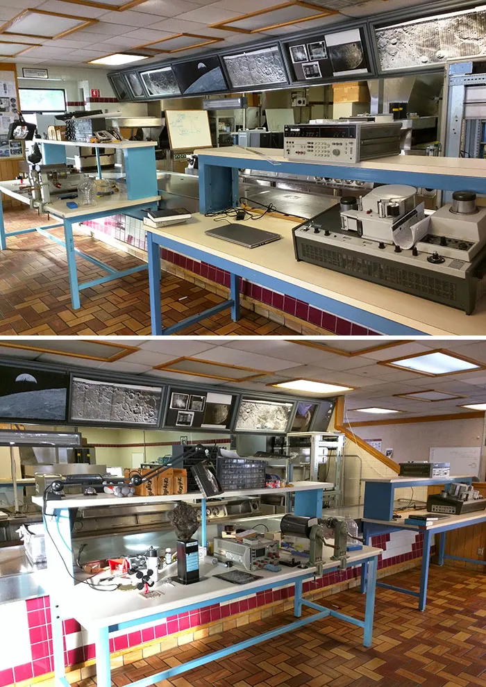 Laboratorio en un antiguo McDonald's