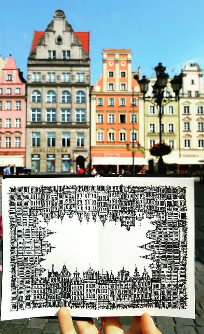 I Started Drawing In Impossible Perspectives To Change The Perception Of What You See