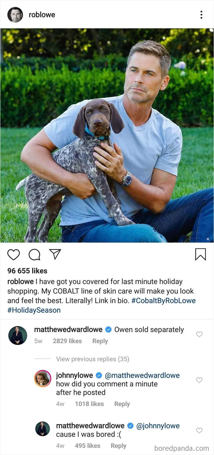 Rob Lowe’s Sons Keep Trolling Him On Instagram, And It’s Hilarious (26 New Pics)
