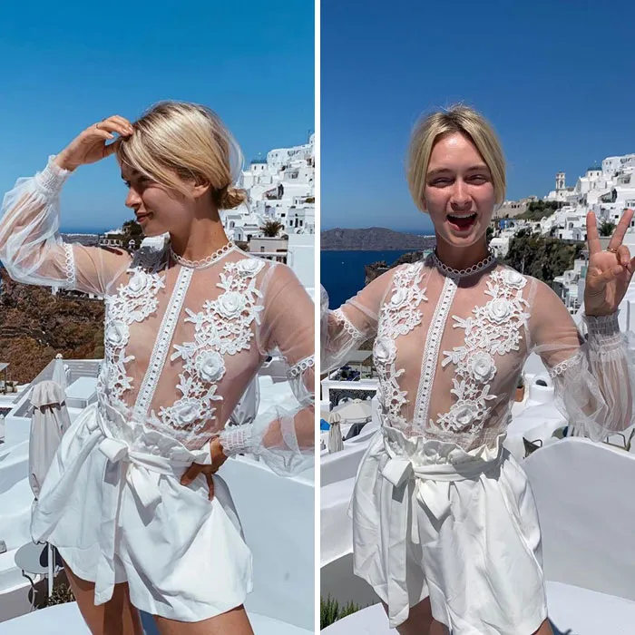 Woman Has Nothing To Hide, Reveals How Fake Her Instagram Photos Really Are (30 Pics)