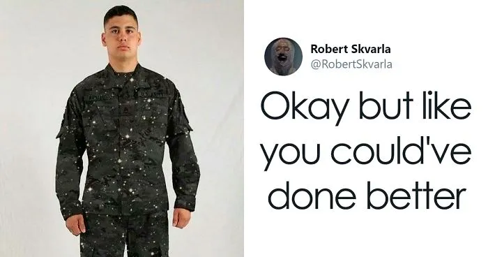 The US Space Force Reveals Its New Camouflage Uniform, People Offer More Suitable Alternatives