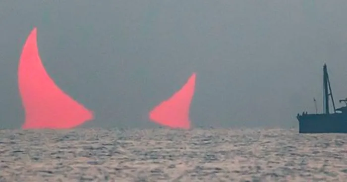'Devil's Horns' Sunrise Photo Goes Viral And It's 100% Real
