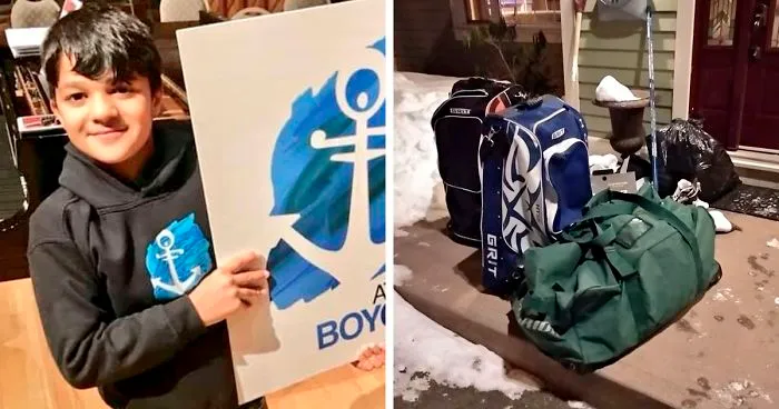This Syrian Refugee Boy's Dream To Play Hockey Is Fulfilled By Neighbors And It's The Most Canadian Thing Ever