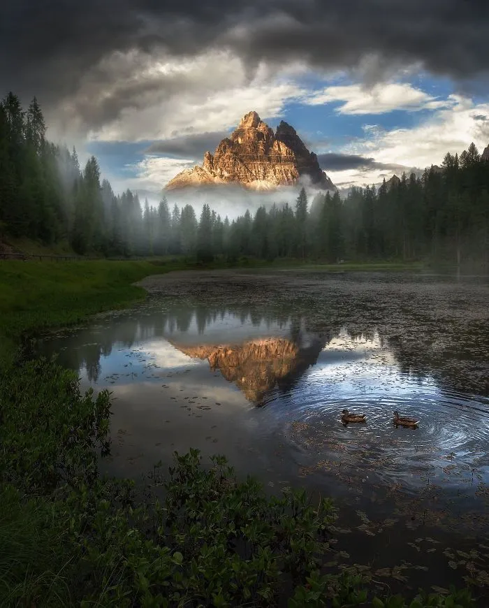 Antorno Lake, Dolomiti, Italy By Miller Yao