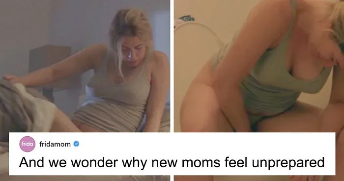 This Ad Was Rejected By The Oscars For Being "Too Graphic", But It Shows The Reality Of A New Mom