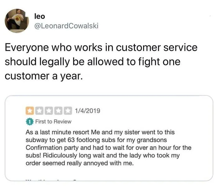 The Nerve Of This Lady