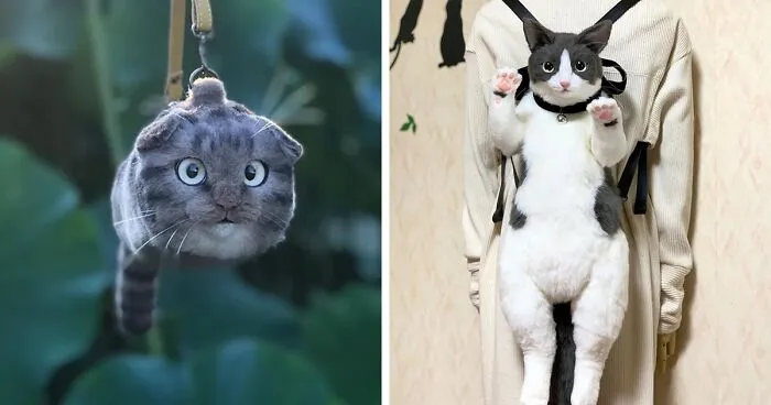 This Japanese Artist Continues To Create Cat Bags (New Pics)