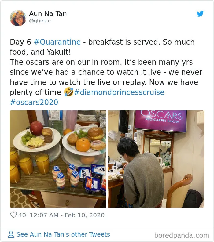 People Quarantined On The "Coronavirus Cruise Ship" Share What It's Really Like (30 Posts)