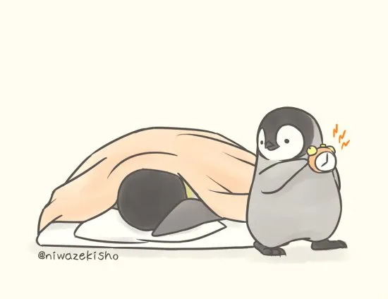 This Artist Draws Comics About A Little Penguin Who Fails At Basic Life Tasks, Except Being Super Cute (30 Pics)