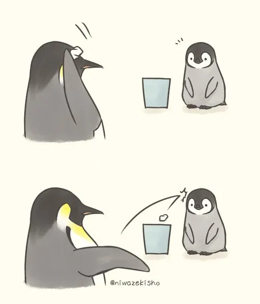 This Artist Draws Comics About A Little Penguin Who Fails At Basic Life Tasks, Except Being Super Cute (30 Pics)