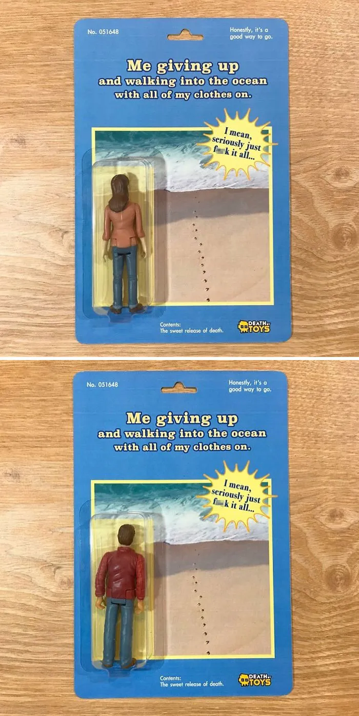 30 Funny And Absurd Action Figures By 'Death By Toys'