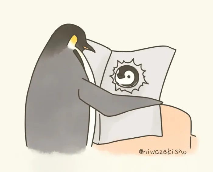 Esta artista dibuja cómics sobre un adorable pingüinito que la fastidia cada vez que intenta hacer algo (30 imágenes)