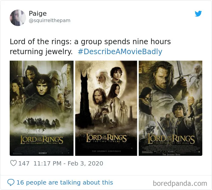 Jimmy Fallon Asks People To Sum Up Famous Movies Badly, And Twitter Delivers (35 Pics)