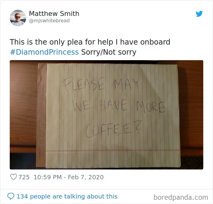 People Quarantined On The "Coronavirus Cruise Ship" Share What It's Really Like (30 Posts)