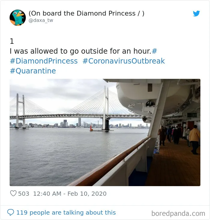 People Quarantined On The "Coronavirus Cruise Ship" Share What It's Really Like (30 Posts)