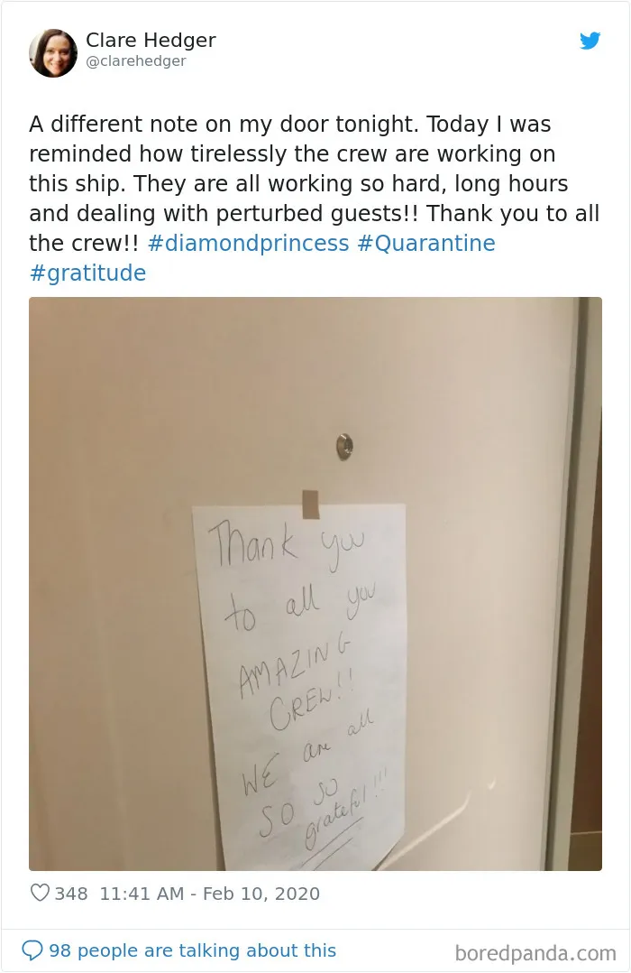 People Quarantined On The "Coronavirus Cruise Ship" Share What It's Really Like (30 Posts)