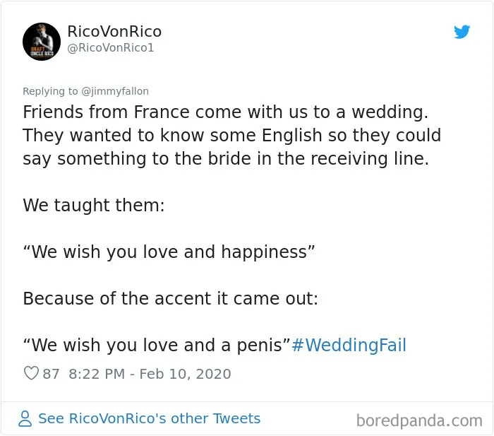 Jimmy Fallon Asks People What Are The Worst Wedding Fails They've Ever Seen, And Here Are 30 Responses