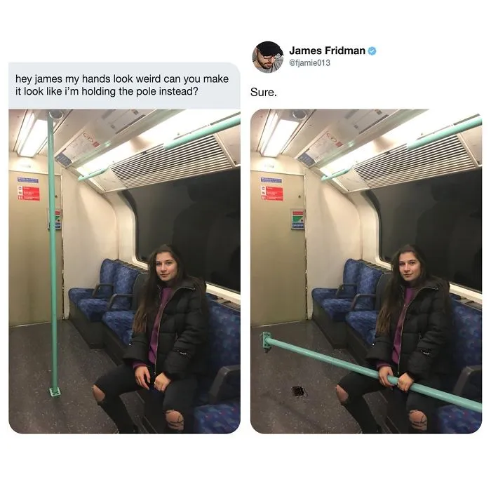 Photoshop Troll Who Takes Photo Requests Too Literally Strikes Again, And The Result Is Hilarious (31 Pics)