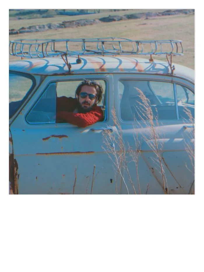The Abandoned And Retro Car In Village